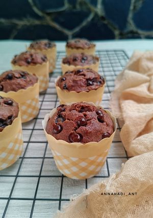 Foto resep Choco Banana Muffin