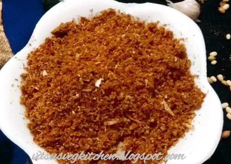 Coriander chutney powder - Spicy coriander powder