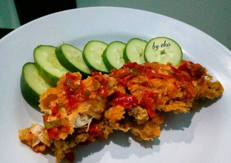 Ayam Geprek Praktis 😅