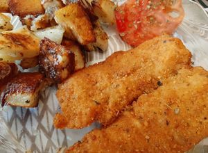 Una foto de Pescado frito
