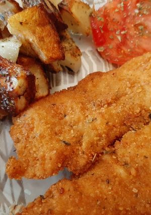 Una foto de Pescado frito
