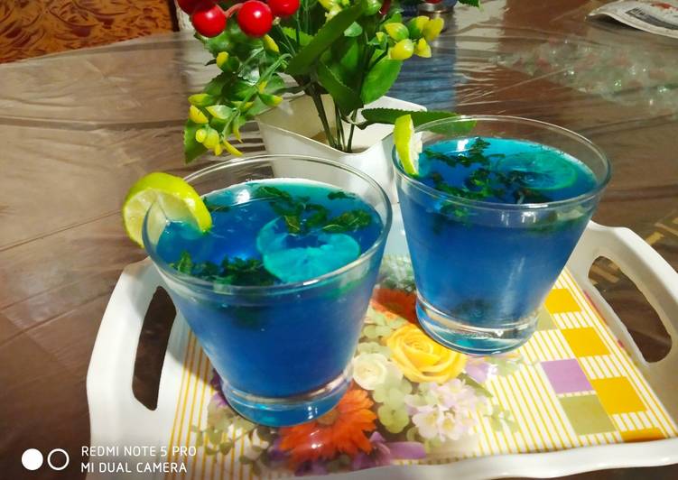 Recipe of Tasteful Blue Lagoon Mocktail