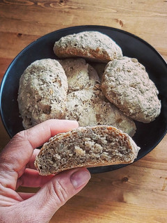 A picture of Rye and Multigrain Bread.