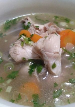 Foto resep Sop ayam klaten / pak min klaten