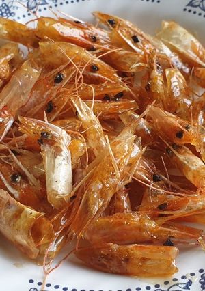รูปของ หัวกุ้งกรอบเคลือบคาราเมล