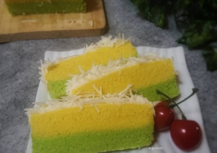 Resep Cassava Cake (Bolu Lapis Singkong) Anti Gagal