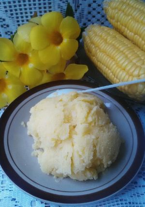 Foto resep Es krim jagung tanpa sp