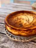 New York cheesecake con dulce de leche
