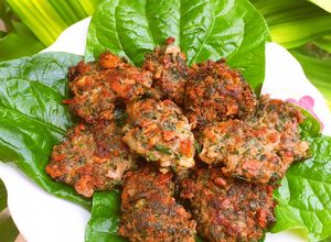 Hình của món Chả rán lá lốt.