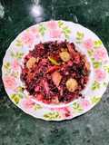 Red Amaranthus Stir -Fry