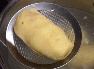 Una foto de Bollo de harina de maíz