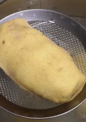 Una foto de Bollo de harina de maíz