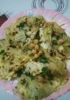 صورة لوصفة كرمب (ملفوف) محشي في الفرن