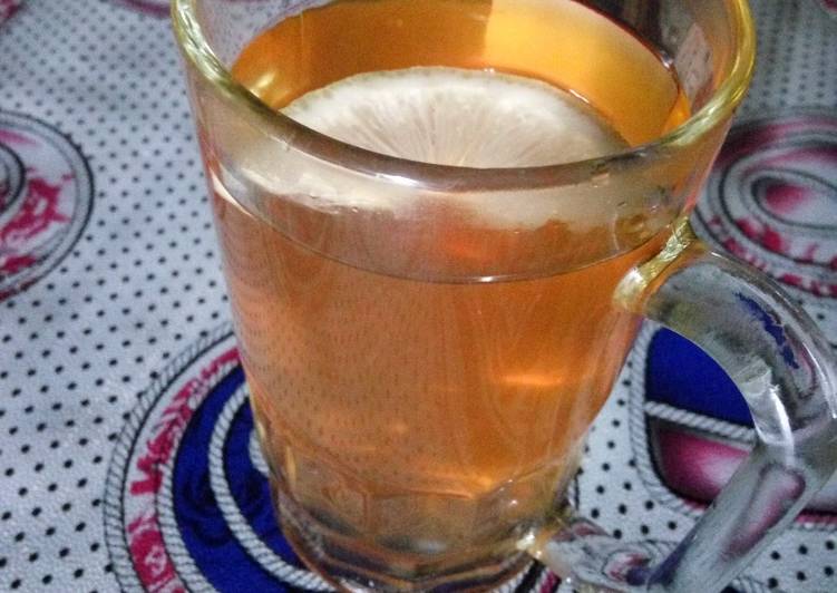 Resep Lemon Tea with Ginger, Bisa Manjain Lidah