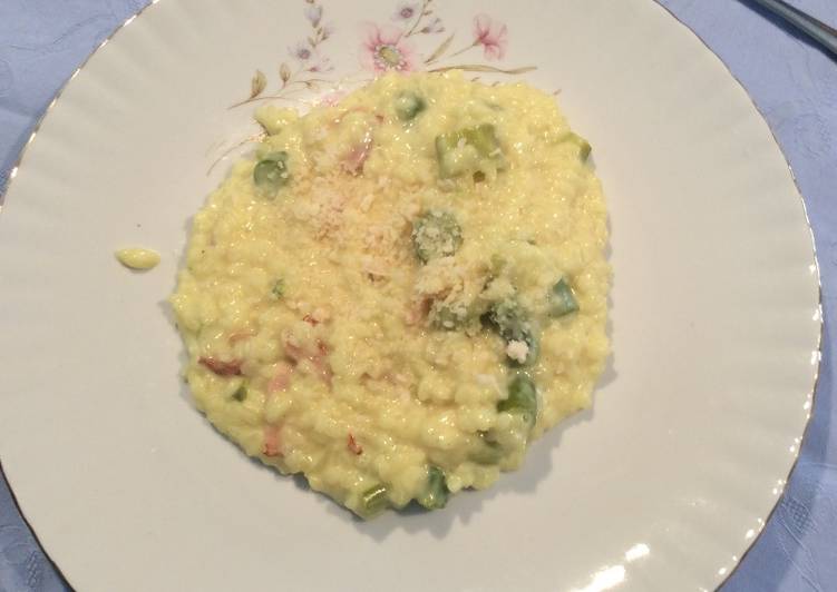 Risotto con asparagi