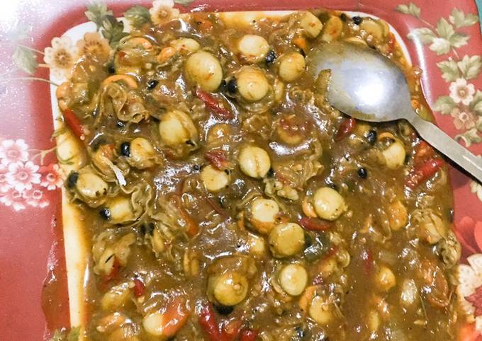 Kerang Simping Saos Padang Pedas