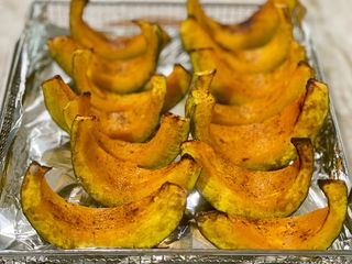 Roasted Kabocha Squash (Air Fryer or Oven)