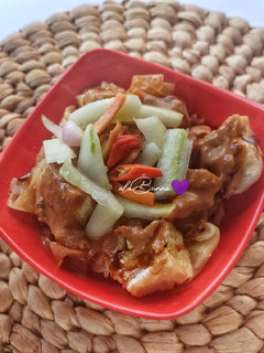 Foto resep Tahu Aci Siomay Bumbu Pecel