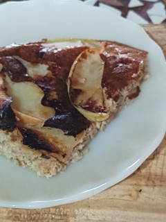 Una foto de Tarta fit de manzana