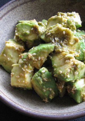 A picture of ‘Goma-ae’ Avocado.