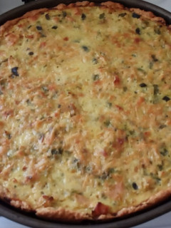 Una foto de Tarta de pollo y zapallito