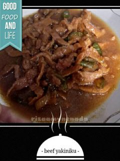 Foto resep Beef Yakiniku ala Hokben