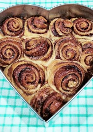 Foto resep Cinnamon Roll Males Topping