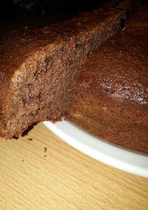Una foto de Bizcochuelo de chocolate con Nesquik 👩🏽‍🍳🍫🎂