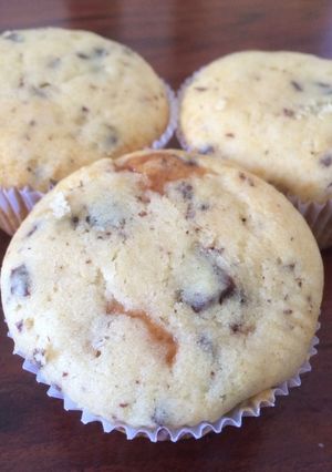 Una foto de Muffins con chips de chocolate
