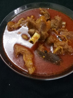 A picture of Kashmiri mutton rogan josh.