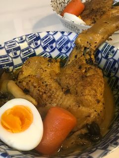 A picture of Chicken Soup Curry.