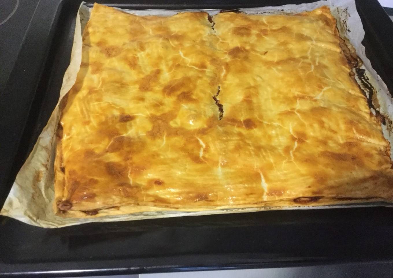 Empanada de pollo a la BBQ