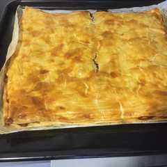 Una foto de Empanada de pollo a la BBQ