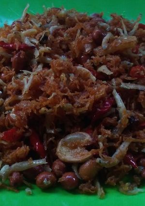 Foto resep Kering Kentang Teri Kacang Pedas