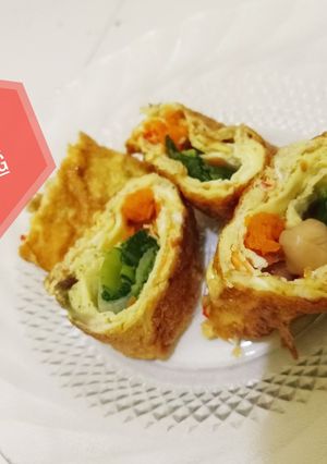 Foto resep 34. Gyeran mari a.k.a telur dadar gulung