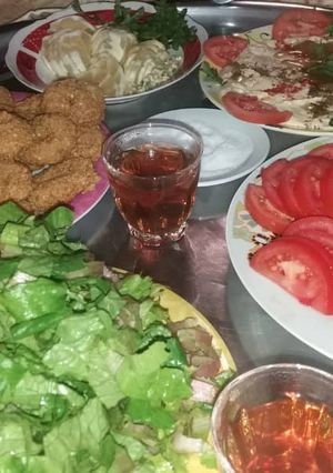 صورة لوصفة فلافل وخضرة بالنكهة السورية