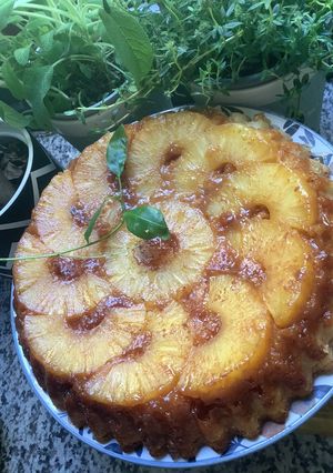 Une photo de 👒Gâteau 🍰ananas 🍍 de MAMIE 👵