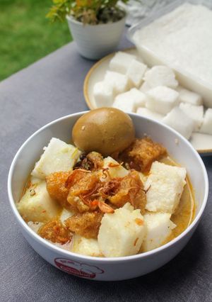 Foto resep Lontong / Kupat Rice Cooker