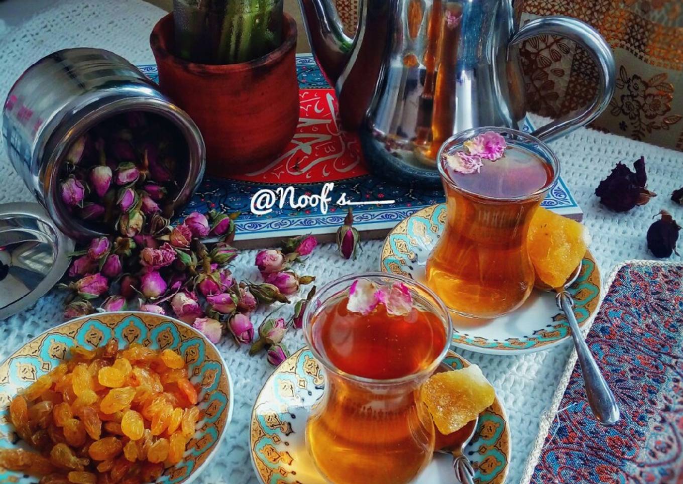 Rose Buds Tea / Teh Kuncup Mawar / Chai al Ward