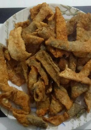 Foto resep Fried Salmon Skin