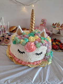 Una foto de Tarta Unicornio 🦄