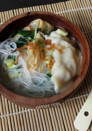 Foto resep Sup Pangsit Sohun