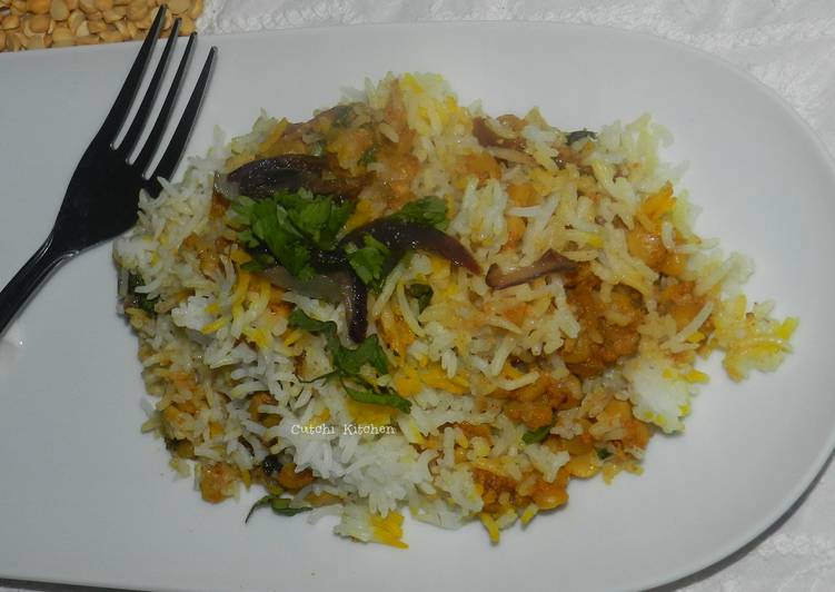 Recipe of Any-night-of-the-week Dal Biryani