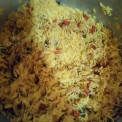 A picture of #4 weeks challenge vegetable rice.