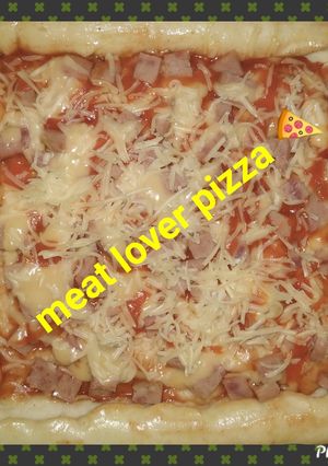 Foto resep Meat lover pizza 🍕