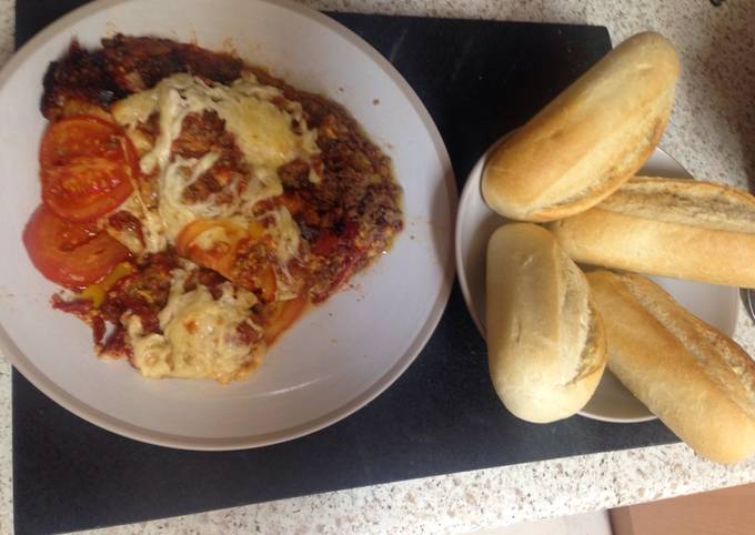 Slow Cooker Pizza &amp; Crusty Bread to Dip 😋