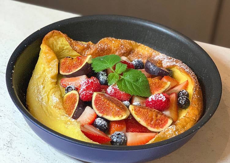 Easy Way to Cook Delicious Dutch baby pancake