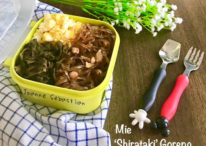 Resep Mie ‘Shirataki’ Goreng -Keto #ketopad_cp_bento Anti Gagal