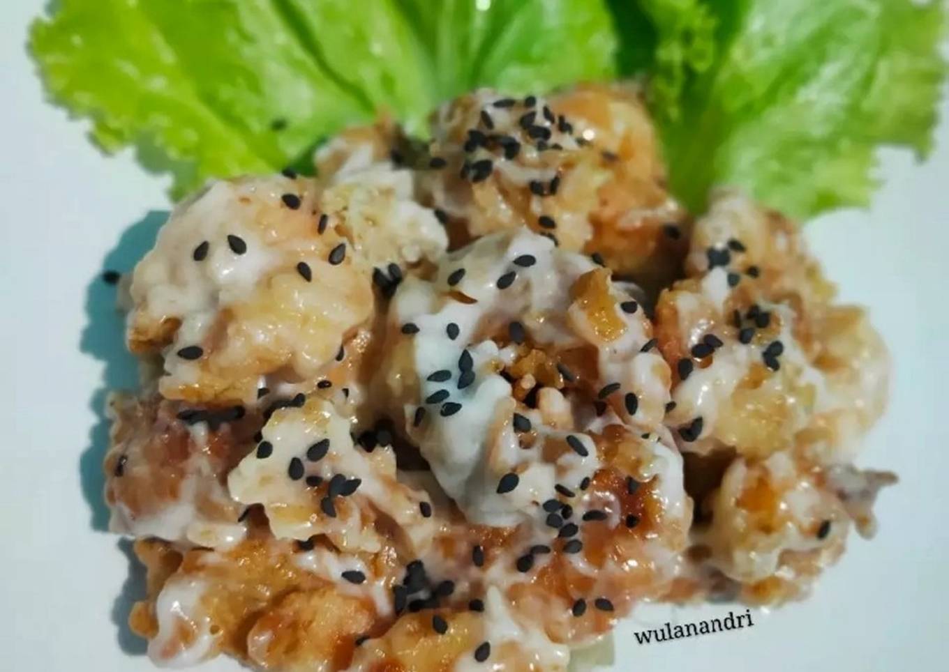 Udang saus Susu Mayonaise