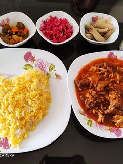 عکسی از دستور خورشت خلال (کرمانشاهی)